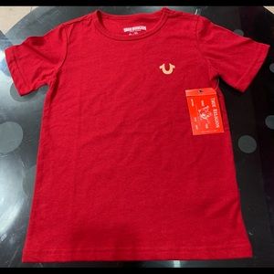 True Religion red t-shirt